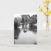 Roeibootkaarten Kaart (Gele Bloem)