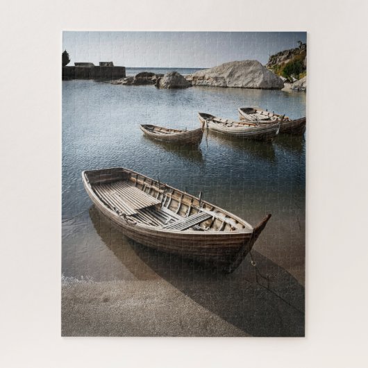 Roeiboten Jigsaw Puzzel (Verticaal)