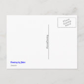 Roeicoach Ik heb de leiding Briefkaart (Achterkant)