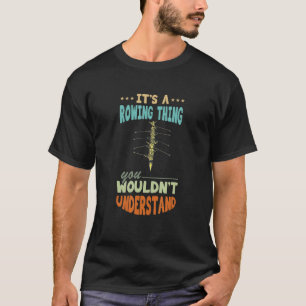 Roeiding Rowboat Coxswain Roeier Roeiteam RO T-shirt