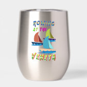 Roeien bij de Veneta (Achterkant)