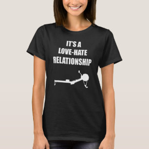 Roeien Erg Crew Lovehate Relatie Design T-shirt