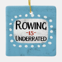 Roeien is ondergewaardeerd Ornament