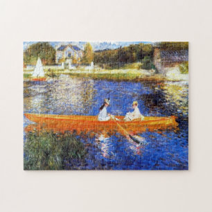 Roeien op het Fijne Art. van Renoir van de Rivier Legpuzzel
