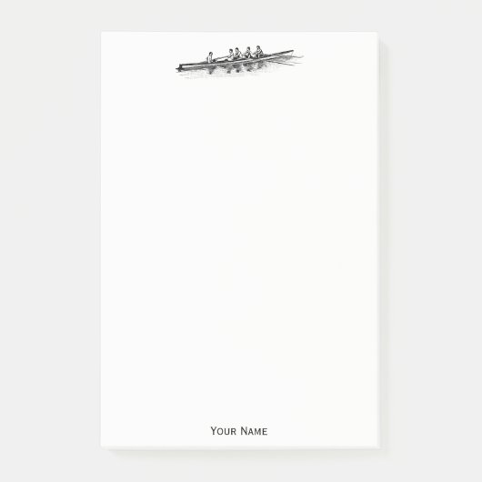 Roeien Roeiers Roeiteam Watersport Post-it® Notes (Voorkant)