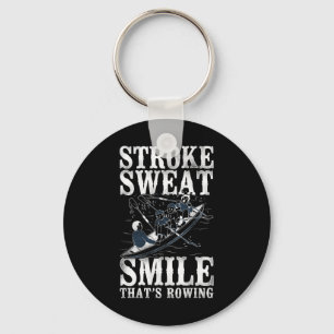 Roeien Zweten Glimlachen - Dat is Rowing - Roeien Sleutelhanger