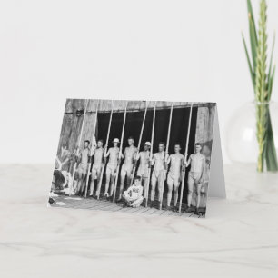 Roeiende Bemanning, 1916 Kaart