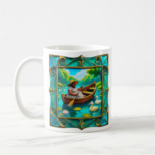 Roeiende Dame Tranquility Koffiemok