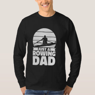 Roeier Vader Row - Boot gewoon een roeivader T-shirt