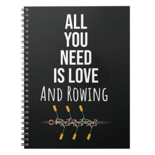 Roeiercadeaus Roeibemanning Racing Boat Sport Notitieboek