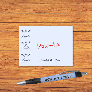 Roeiers roeier inspirerend slim blauw gepersonalis post-it® notes