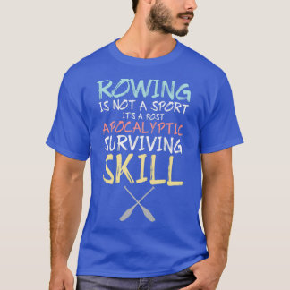 roeikanovaartenpeddel kayakrower 10 t-shirt