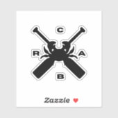 Roeikrab Sticker (Vel)