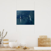 Roeiteam Poster (Keuken)