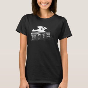 Roeiteam Sunset Lake Schattigee Crew Sport Gift 1 T-shirt