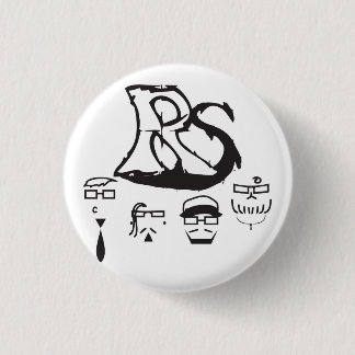 roekeloze speld ronde button 3,2 cm