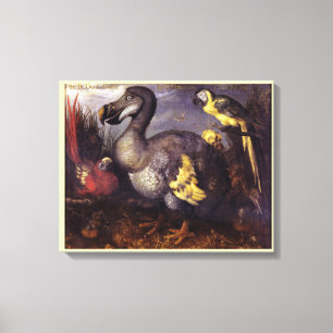 Roelant Savery Saverys Dodo Canvas Afdruk