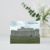 Roemeens parlement briefkaart (Staand voorkant)