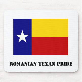 Roemeens Texan Pride White Mousepad Muismat