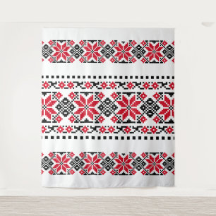 Roemeens traditioneel motif "De sterren" Wandkleed