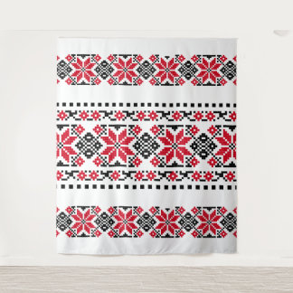 Roemeens traditioneel motif "De sterren" Wandkleed