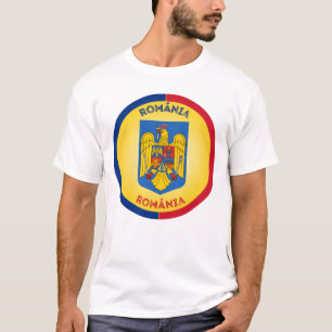 Roemeens Wapen Cirkel Vorm T-shirt
