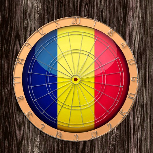 Roemeense dartboardspelletjes /Rustisch Dartbord