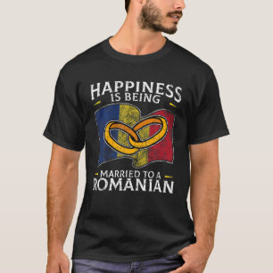 Roemeense huwelijksstaat huwelijken t-shirt
