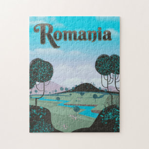 Roemeense  landschapsposter legpuzzel