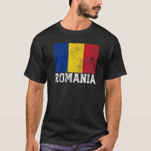 Roemeense Mannen voor de vlag van het thuisland So T-shirt