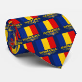 Roemeense Pride Stropdas (Opgerold)