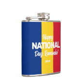 Roemeense staatsvlag heupfles (Rechts)