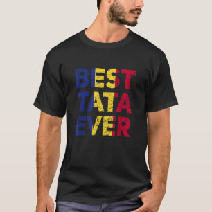 Roemeense vader Tata Vaderdag Beste Tata ooit T-shirt
