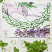 roemeense vintage bijen in frankrijk theedoek (Gevouwen)