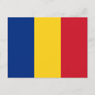 Roemeense vlag briefkaart