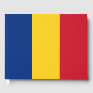 Roemeense vlag gastenboek
