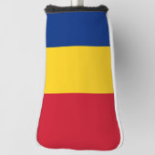 Roemeense vlag golfheadcover (Draai 90)