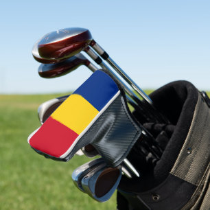 Roemeense vlag golfheadcover
