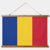 Roemeense vlag hangend wandkleed (Voorkant)