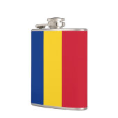 Roemeense vlag heupfles (Links)