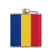 Roemeense vlag heupfles (Achterkant)