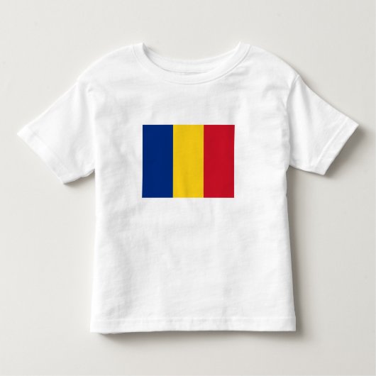 Roemeense vlag kinder shirts (Voorkant)