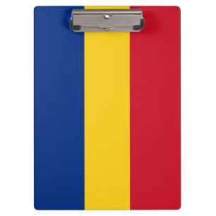 Roemeense vlag klembord