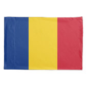 Roemeense vlag kussensloop (Achterkant)