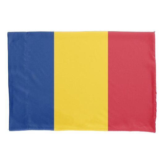 Roemeense vlag kussensloop (Voorkant)