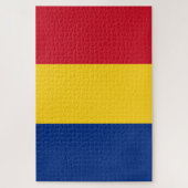 Roemeense vlag legpuzzel (Verticaal)