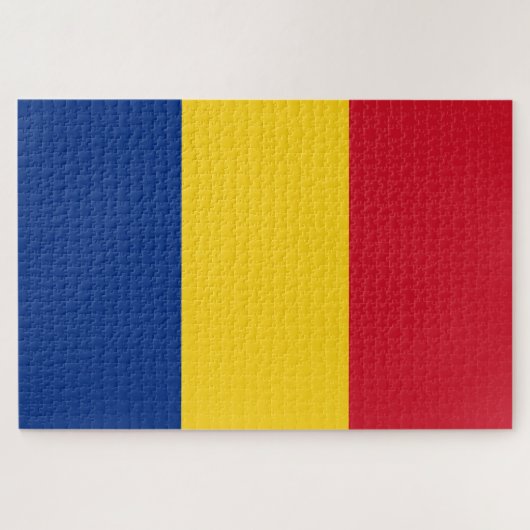 Roemeense vlag legpuzzel (Horizontaal)