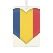 Roemeense vlag luchtverfrisser (Achterkant)