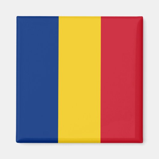 Roemeense vlag magneet (Voorkant)
