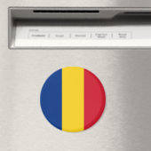 Roemeense vlag magneet (Insitu (Vaatwasser))